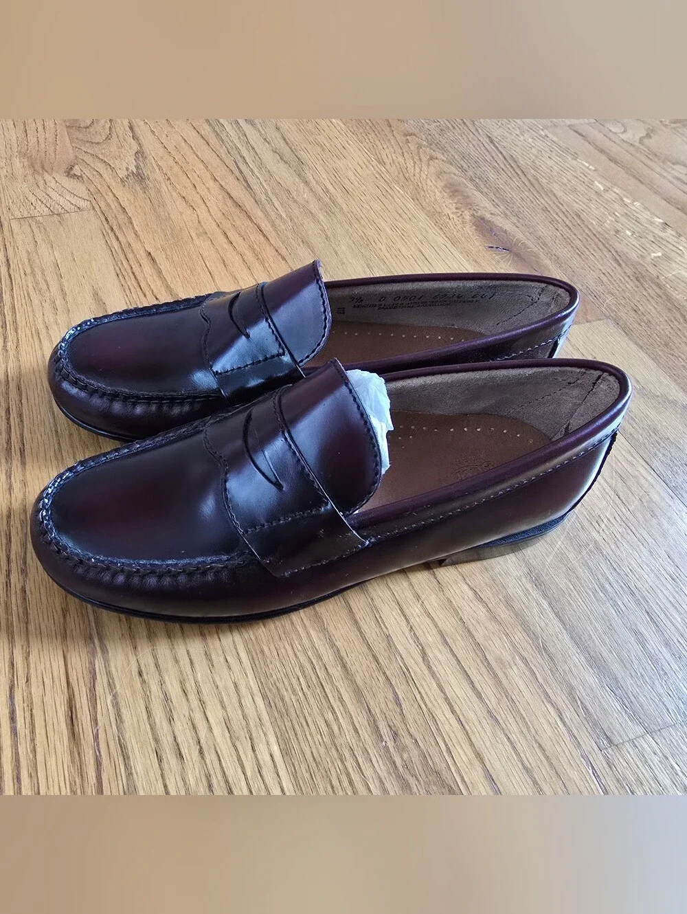 G.H. Bass & Co. Boy’s Weejuns Penny Loafers - Burgundy/Deep Wine